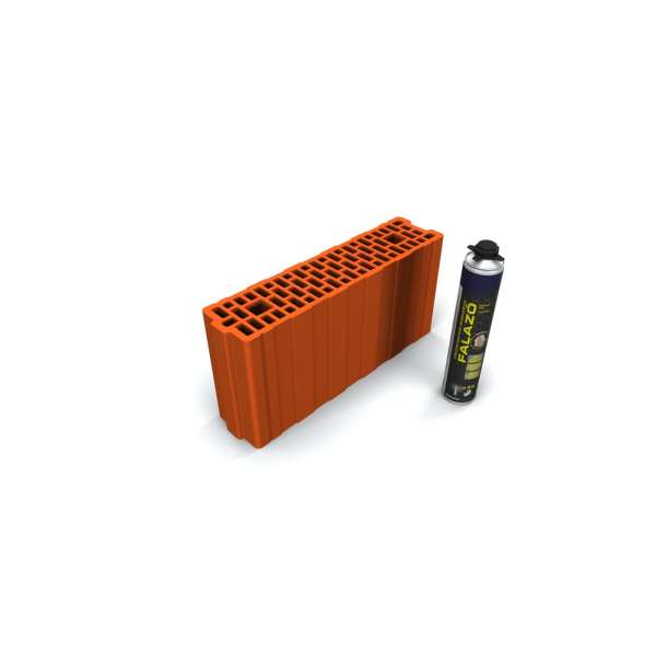 Bakonytherm 12/50 NF csiszolt válaszfaltégla + ragasztóhab