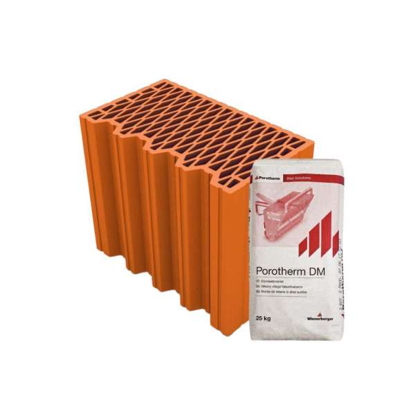 Porotherm Rapid + V.F.H. 30 Sarok tégla